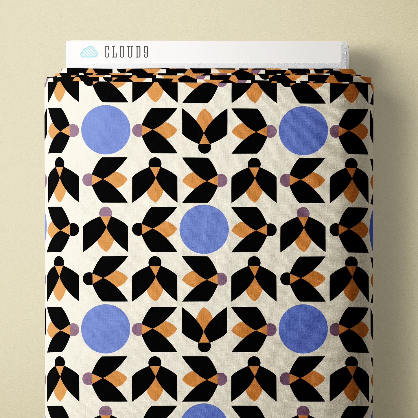 Moon Gleam - Ivory - Firefly Moon - Leah Duncan - Cloud 9 Fabrics - Poplin