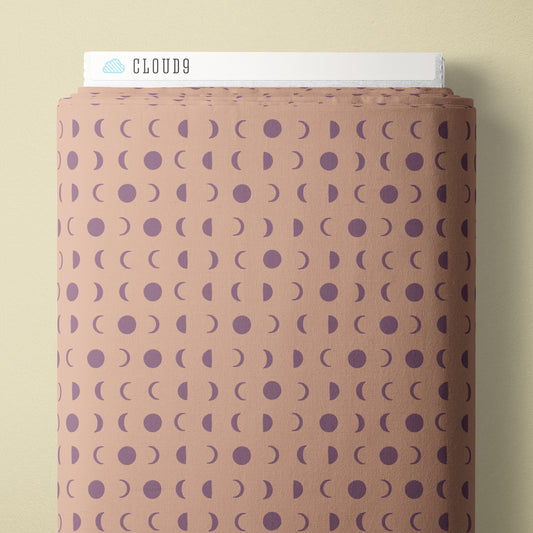 Lunar - Dusty Rose - Firefly Moon - Leah Duncan - Cloud 9 Fabrics - Poplin
