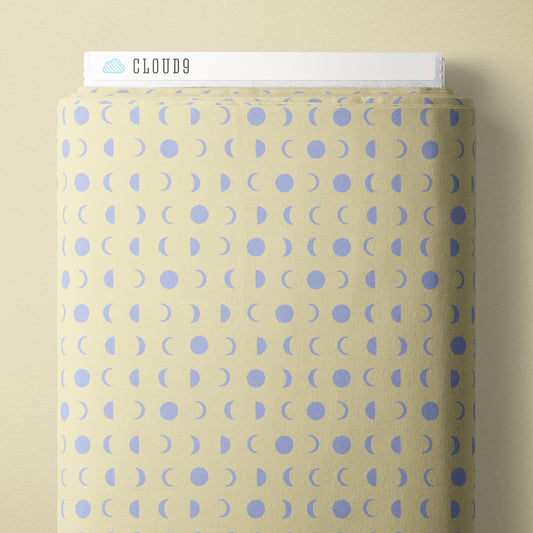 Lunar - Butter - Firefly Moon - Leah Duncan - Cloud 9 Fabrics - Poplin