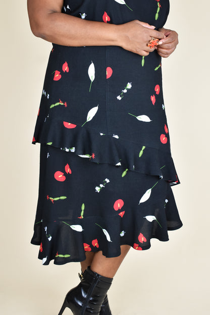 Gone Rogue Skirt Paper Sewing Pattern - Izzie