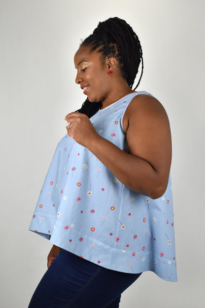 Float On Top Paper Sewing Pattern - Izzie