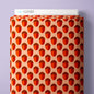 Acorns - Orange - Jojulein Design - Foxwood - Cloud 9 Fabrics - Organic Cotton Poplin