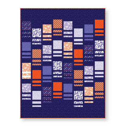 Little Fox - Navy - Jojulein Design - Foxwood - Cloud 9 Fabrics - Organic Cotton Poplin