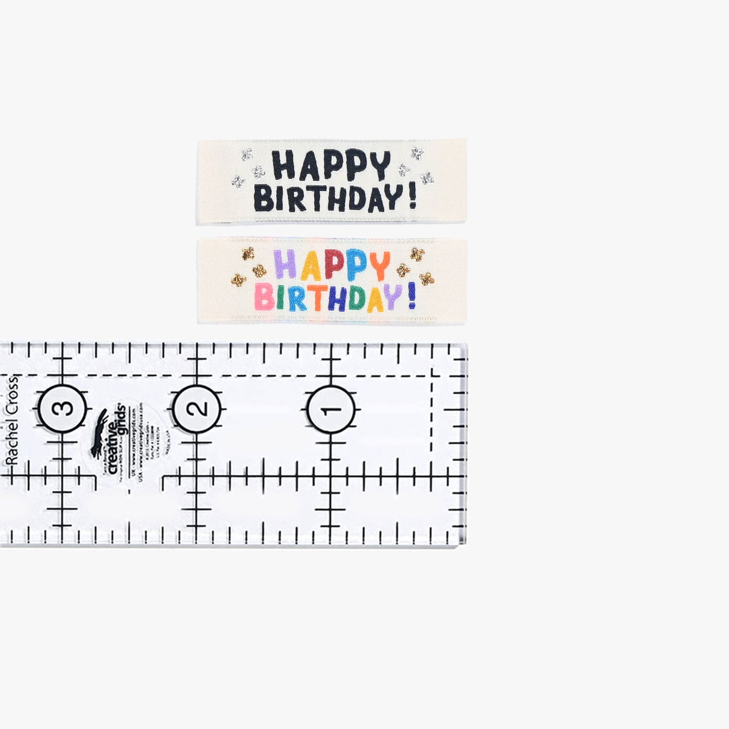 "Happy Birthday!" Woven Label Pack - Kylie And The Machine