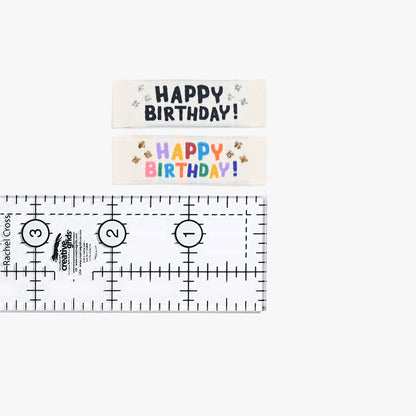 "Happy Birthday!" Woven Label Pack - Kylie And The Machine