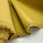 Linen + Viscose + Poly Mix - Harvest Gold fabric showcasing its soft texture and breathable quality, perfect for summer apparel and home decor projects.