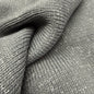 Heavy Knit Ribbing - Grey/White (Deadstock)