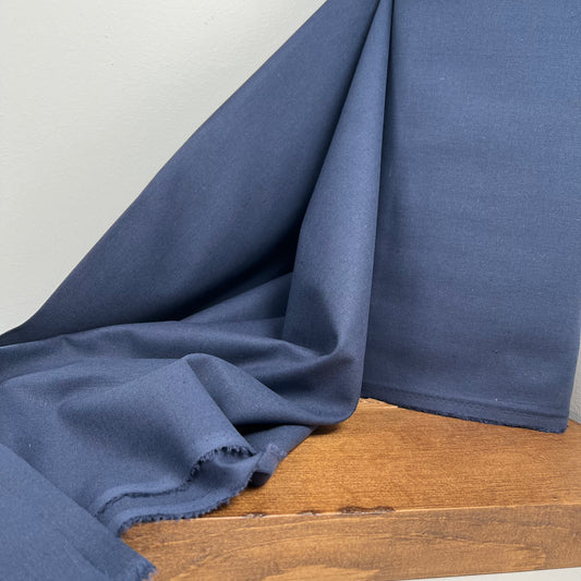 Cotton Linen - Dark Blue