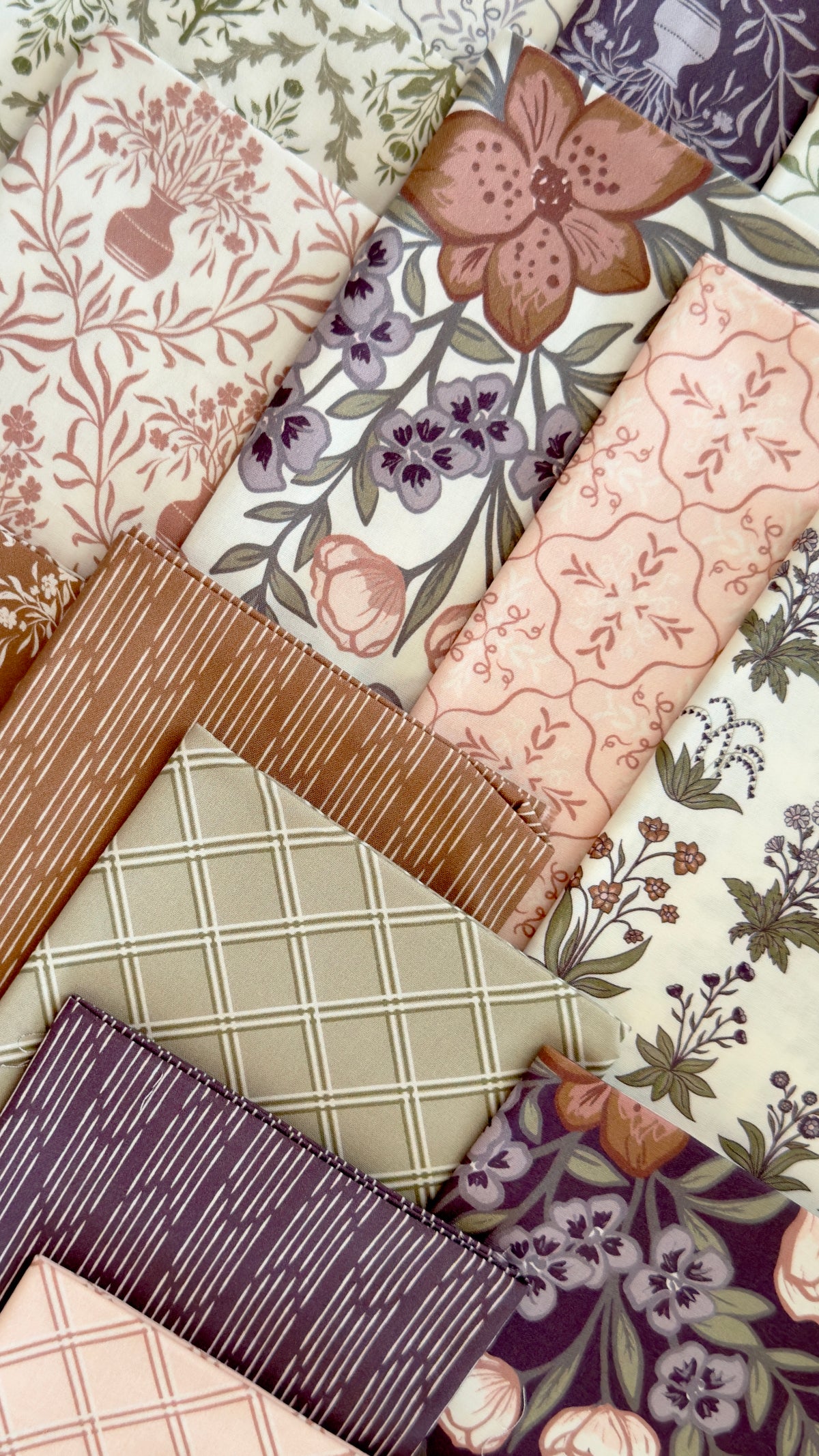 Silent Perch - Lisee Ree Designs - Midwinter Memories - Cloud 9 Fabrics - Organic Cotton Poplin
