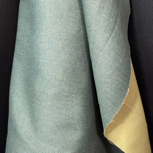 Washed Denim - Japanese Import - Hint of Green