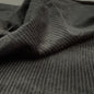 Organic Cotton 4.5 Wale Jumbo Corduroy - Black