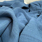 Organic Cotton Double Gauze - Denim Haze