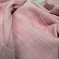 Organic Cotton Double Gauze - Blush Petal