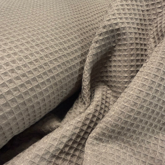 European Cotton Waffle - Oeko-Tex® - 1658 Milk Choclate