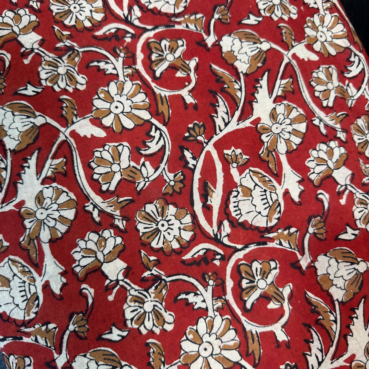 Desert Bloom Trail - Bagru Indian Cotton Block Print