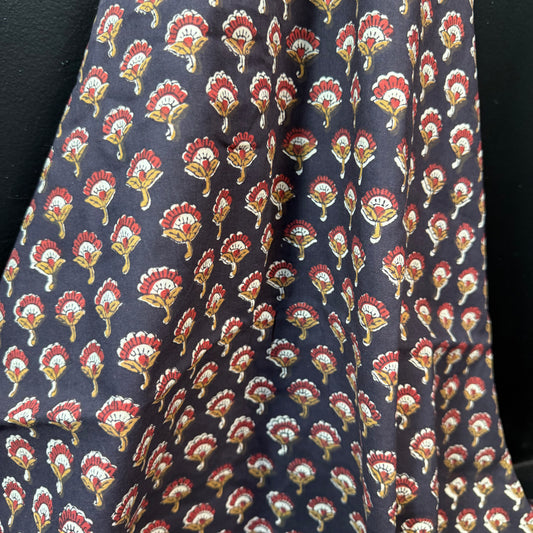 Noor Buti  - Bagru Indian Cotton Block Print