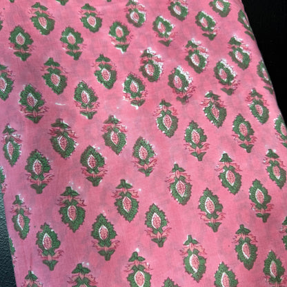 Rosette Buti - Bagru Indian Cotton Block Print