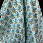Blue Meadow Sprig - Bagru Indian Cotton Block Print