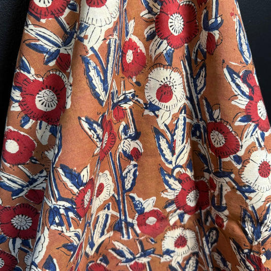 Clayfield Vines - Bagru Indian Cotton Block Print