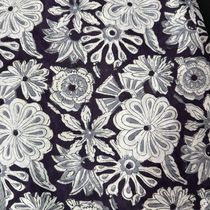 Indigo Dust - Bagru Indian Cotton Block Print