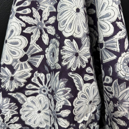 Indigo Dust - Bagru Indian Cotton Block Print