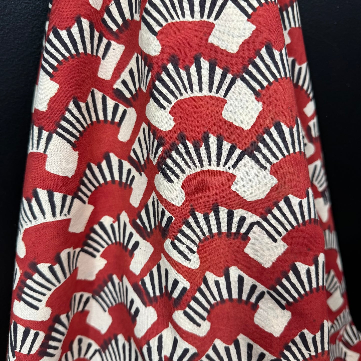 Clay Horizon - Bagru Indian Cotton Block Print