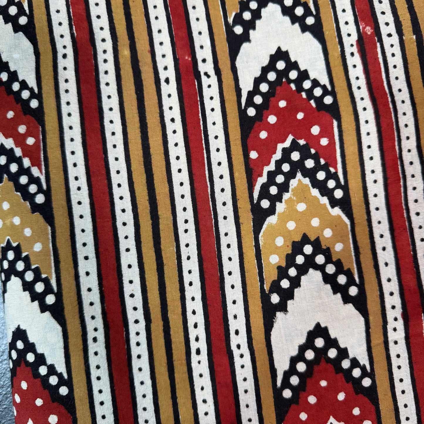 Sona Ember - Bagru Indian Cotton Block Print