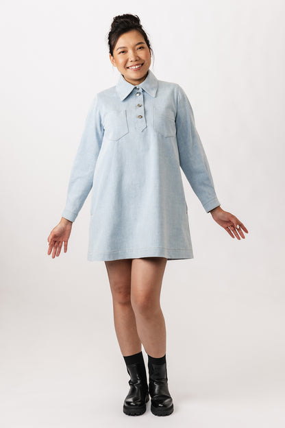 Loviisa Denim Dress - PDF Pattern - Named Clothing