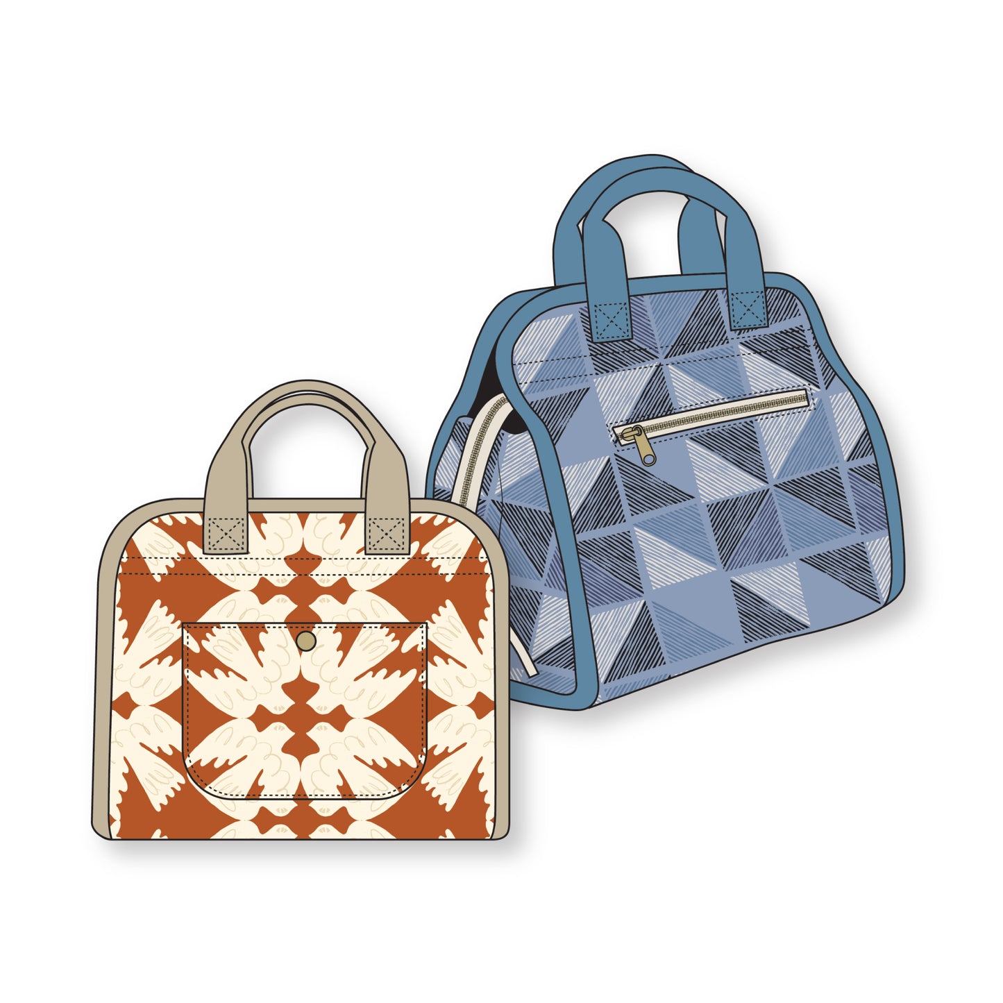 Desert Spirits - Eva Lechner - Laminated Collective - Cloud9 Fabrics