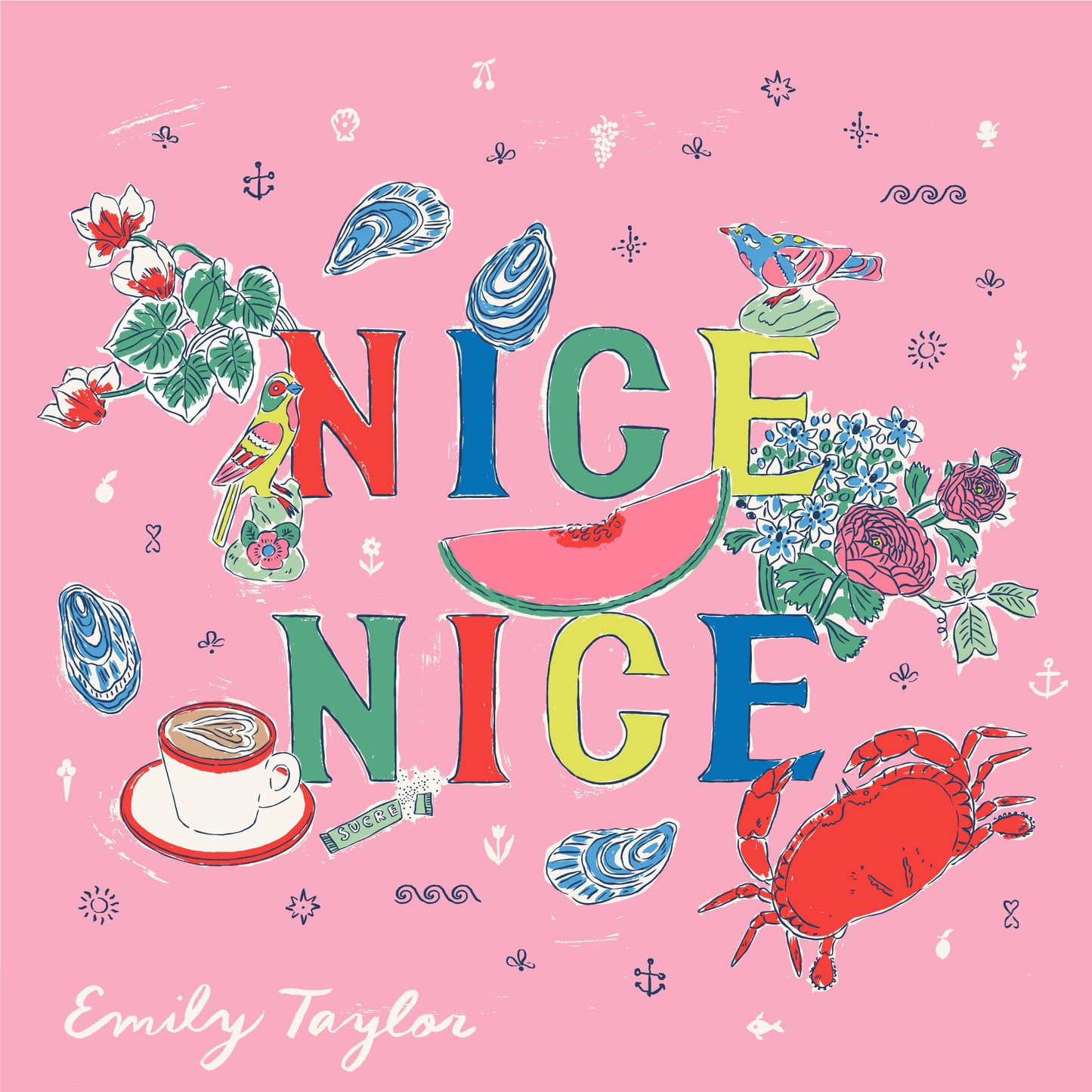 Fig Trees - Nice Nice - Emily Taylor - Cloud 9 Fabrics - Poplin
