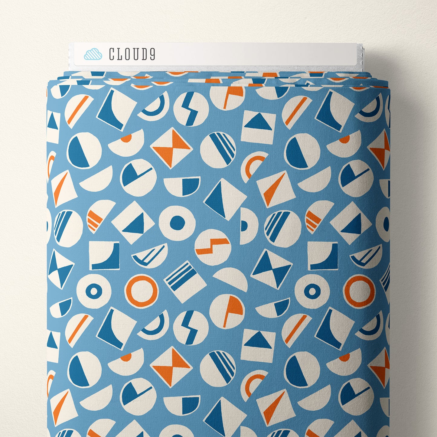 Bop - Blue - Orchard Deco - Ariana Martin - Cloud 9 Fabrics - Poplin