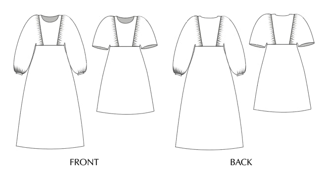 Otus Frock - Paper Sewing Pattern - Sew Different