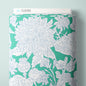 Fêtes Des Fleurs - Turquoise - Paint-By-Number Garden Party - Elle Crée - Cloud 9 Fabrics - Poplin