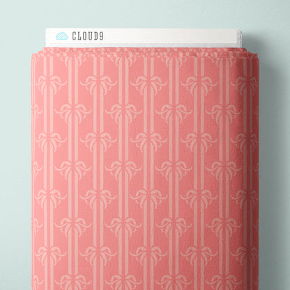 Ties That Bind - Light Pink - Paint-By-Number Garden Party - Elle Crée - Cloud 9 Fabrics - Poplin