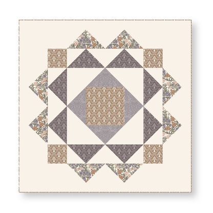 Silent Perch - Lisee Ree Designs - Midwinter Memories - Cloud 9 Fabrics - Organic Cotton Poplin
