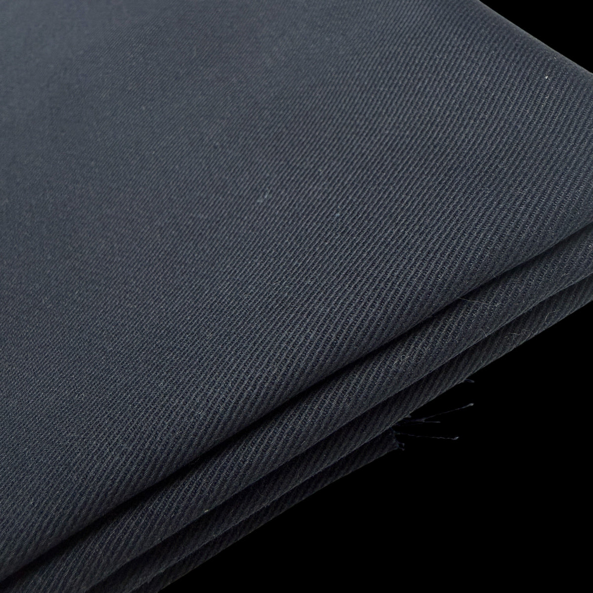 100% Cotton Canvas Twill - Deep Grey - 240 GSM
