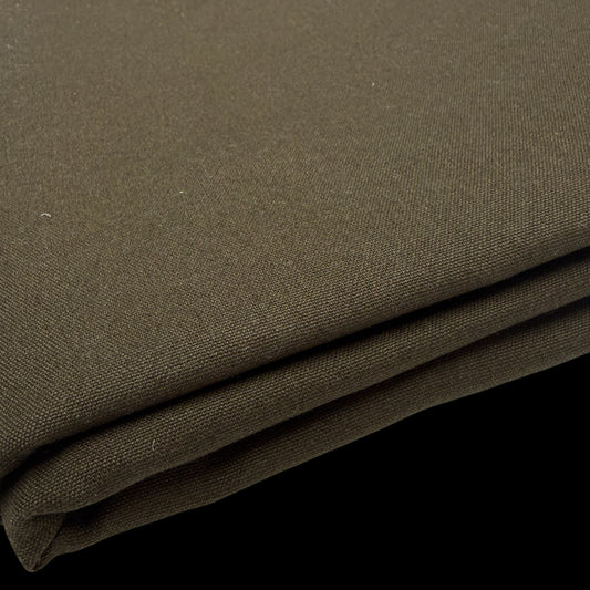 100% Cotton 6oz. High Density Reactive Dyed Canvas - Army Brown/Khaki