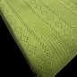 Vintage Garden Organic Cotton Pointelle - Pear Green