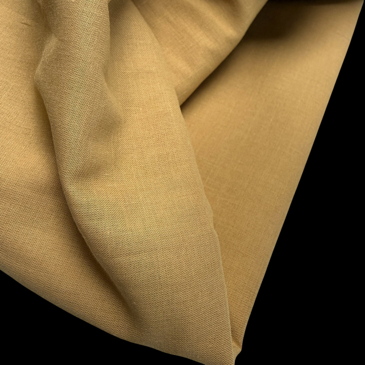 Organic Cotton Voile - 75 gsm - Dijon Yellow