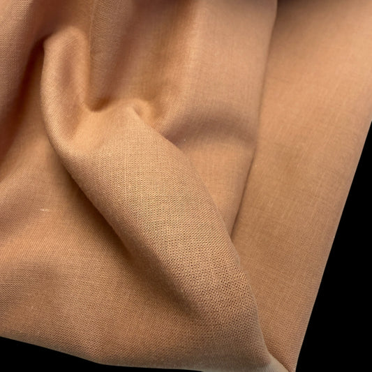 Organic Cotton Voile - 75 gsm - Dusty Terrcotta