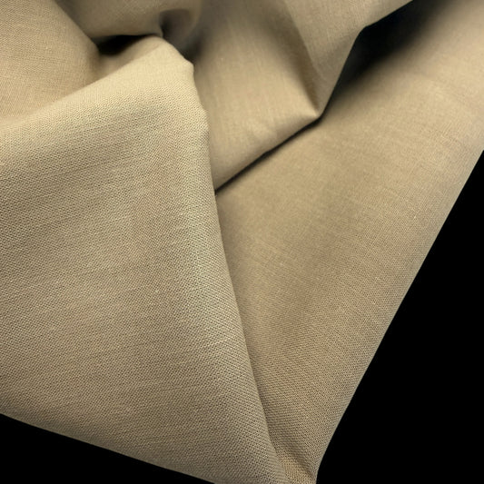 Organic Cotton Voile - 75 gsm - Sand Beige