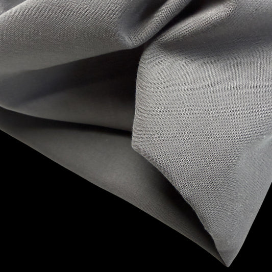 Organic Cotton Voile - 75 gsm - Grey