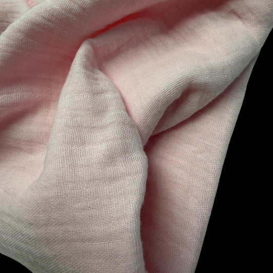 Organic Cotton Double Gauze - 120 GSM - Pinky