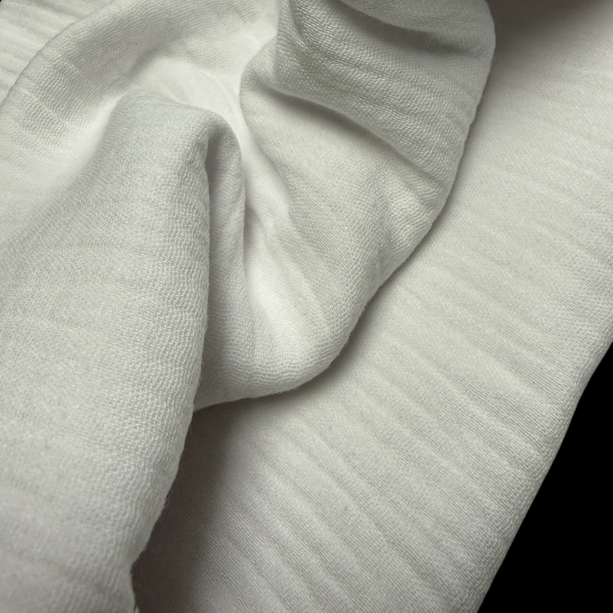 Organic Cotton Double Gauze - 120 GSM - Warm White