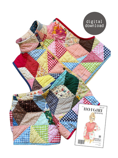 Shorts - PDF Pattern - Hot Girl Quilting