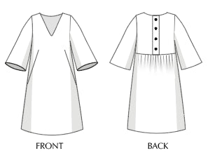 Paradise Dress - Paper Sewing Pattern - Sew Different