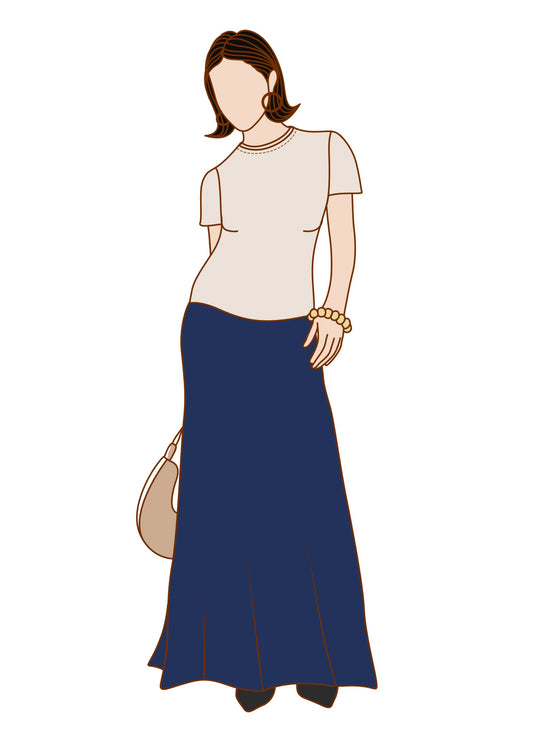 Essential Edit Skirt Sewing Pattern - Size Me