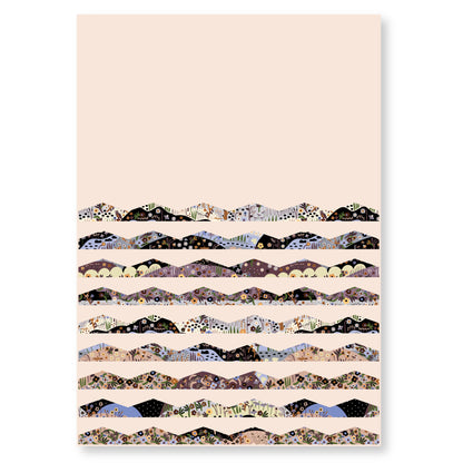Forest Shadows - Dusty Rose - Firefly Moon - Leah Duncan - Cloud 9 Fabrics - Poplin