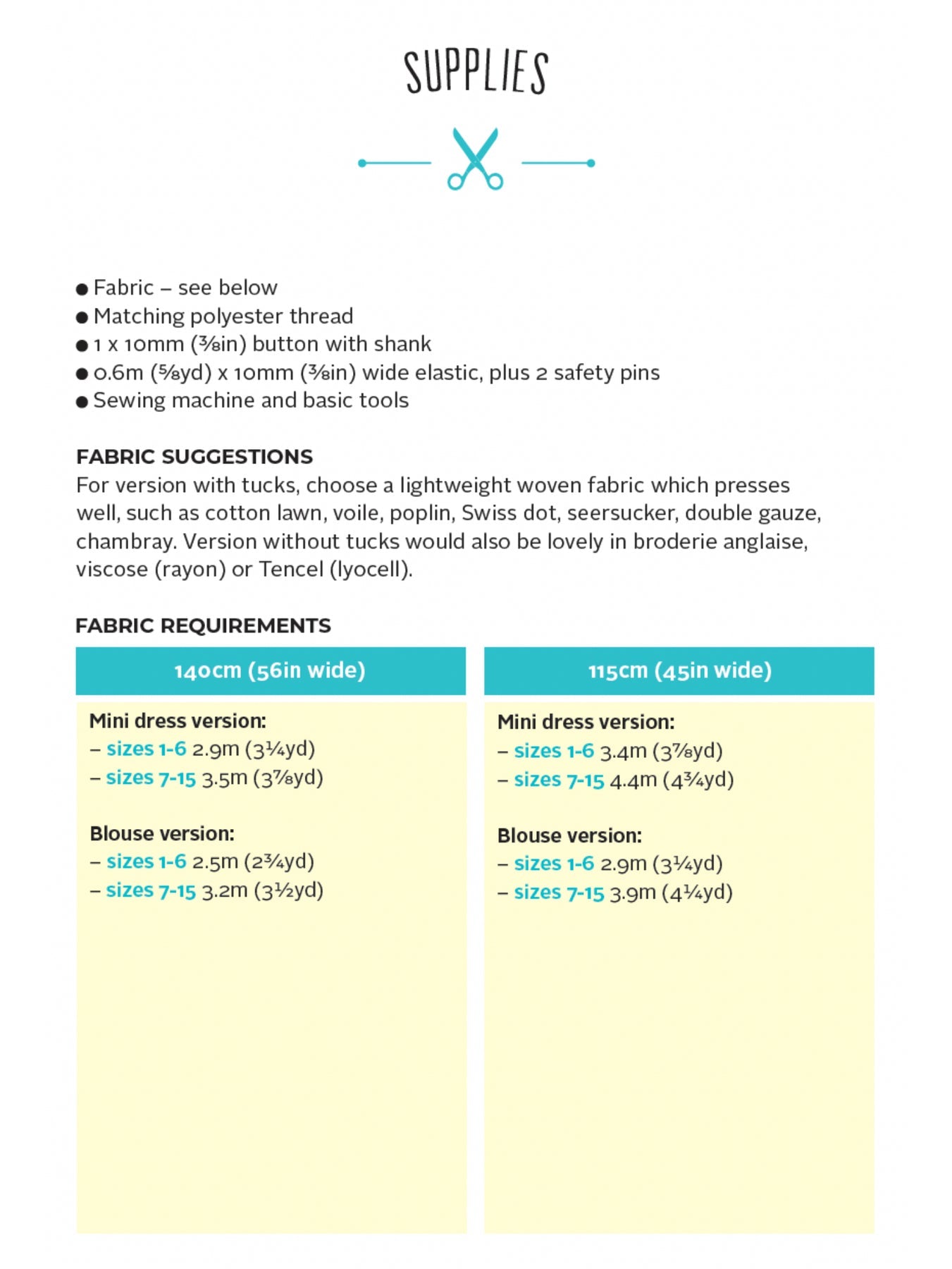 Marnie Blouse + Mini Dress Pattern - Tilly And The Buttons