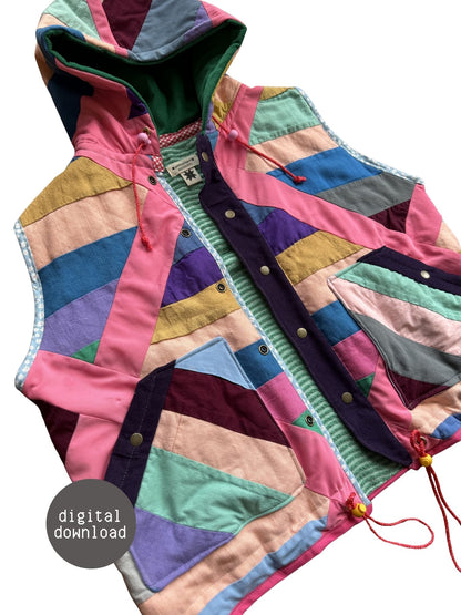 Vest - PDF Pattern - Hot Girl Quilting